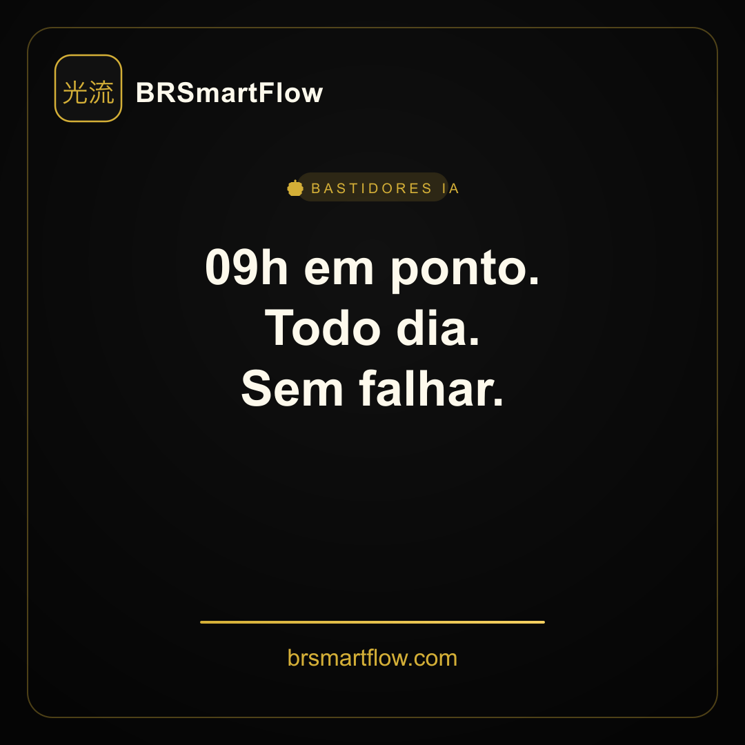 Post real do feed BRSmartFlow (ia-relogio)